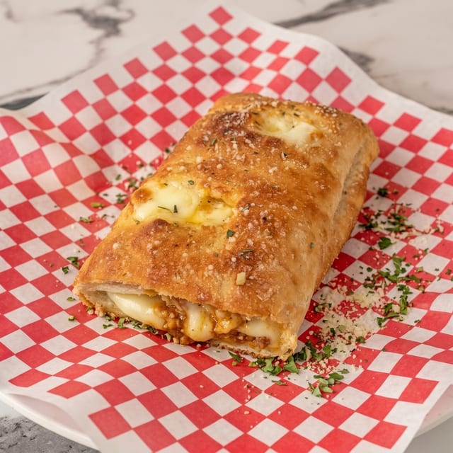 BBQ Chicken Pizza Roll.