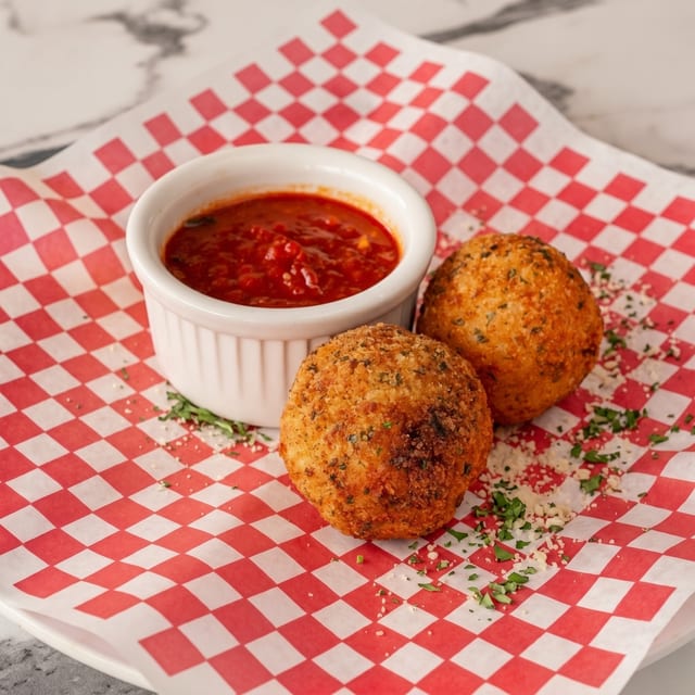 Italian Rice Balls.