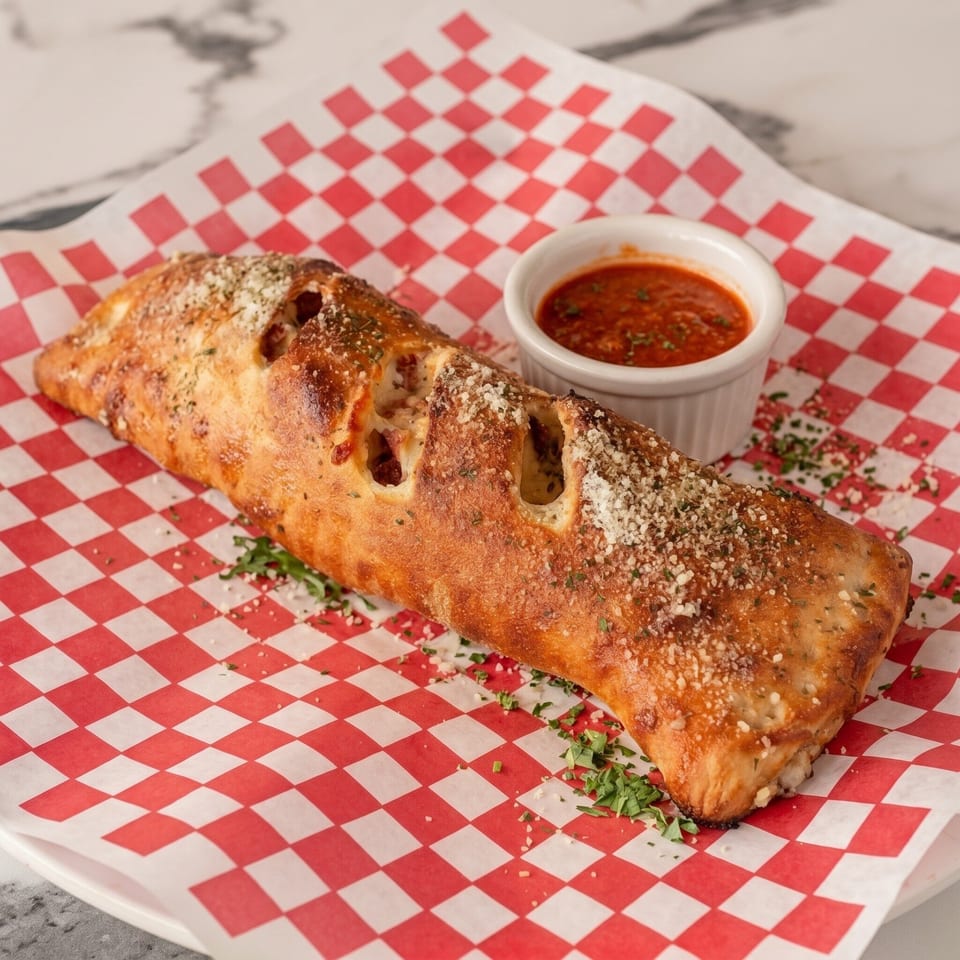 Indulge in Our Stromboli