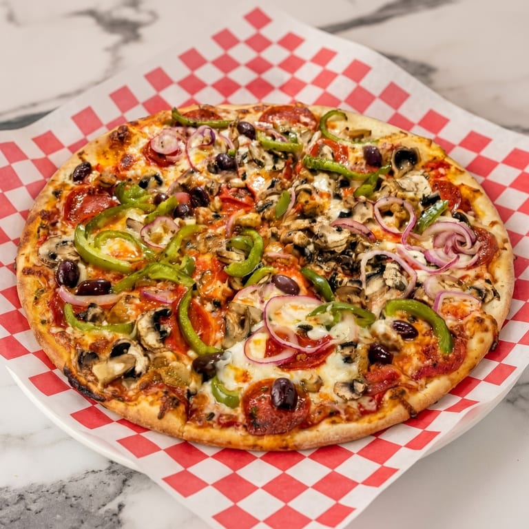 Delicious Supreme Pizza Awaits
