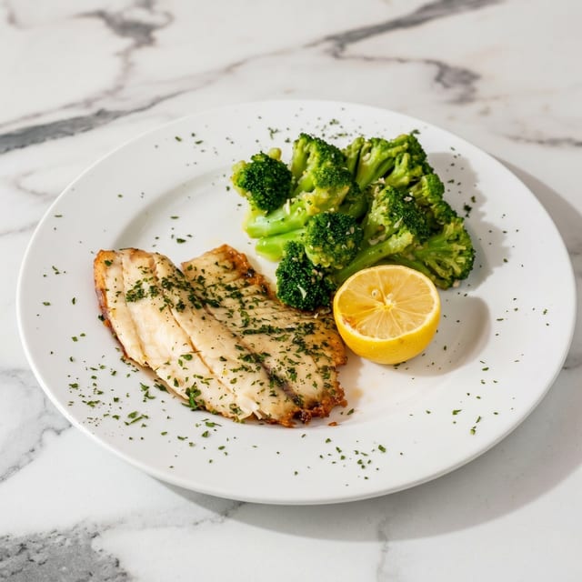 Tilapia (Broiled Or Blackened).