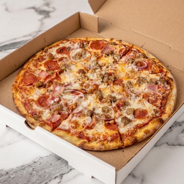 Meat Lovers Pizza.