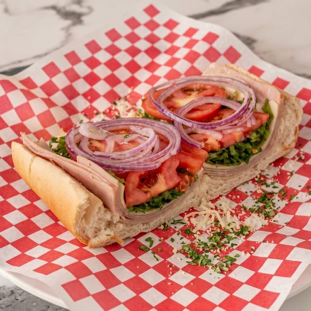 Ham & Cheese Sub.