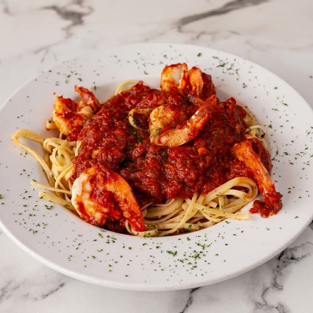 Shrimp Marinara.